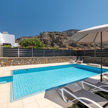 Villa Mariani II - In Lothiarika, Newly Renovated June 2024, Private Pool, Lindos 10 Min, Beach 120M 라도스 외부 사진